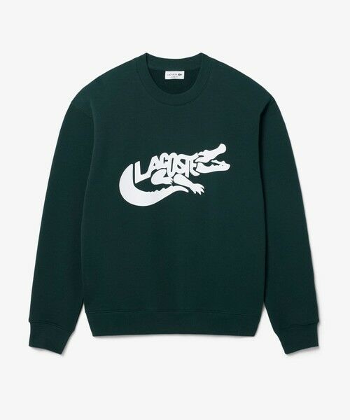 LACOSTE / ラコステ スウェット | ブランドネームワニロゴ クルーネックスウェット | 詳細5