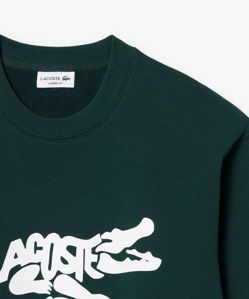 LACOSTE / ラコステ スウェット | ブランドネームワニロゴ クルーネックスウェット | 詳細6