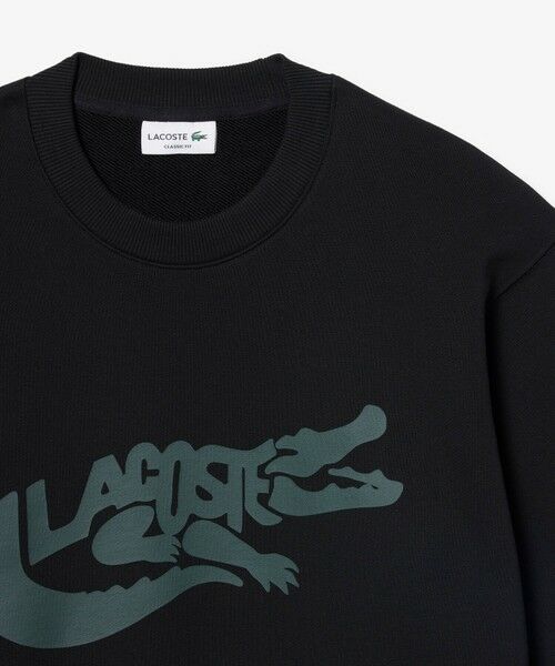 LACOSTE / ラコステ スウェット | ブランドネームワニロゴ クルーネックスウェット | 詳細14