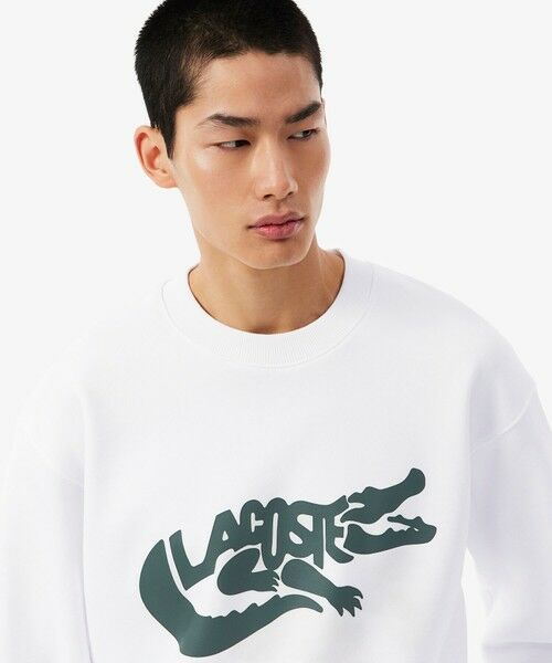 LACOSTE / ラコステ スウェット | ブランドネームワニロゴ クルーネックスウェット | 詳細19
