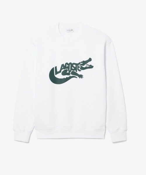 LACOSTE / ラコステ スウェット | ブランドネームワニロゴ クルーネックスウェット | 詳細21