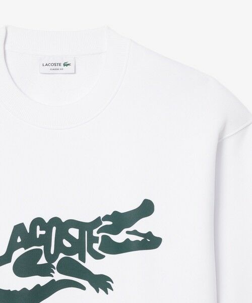 LACOSTE / ラコステ スウェット | ブランドネームワニロゴ クルーネックスウェット | 詳細22