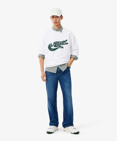 LACOSTE / ラコステ スウェット | ブランドネームワニロゴ クルーネックスウェット | 詳細24