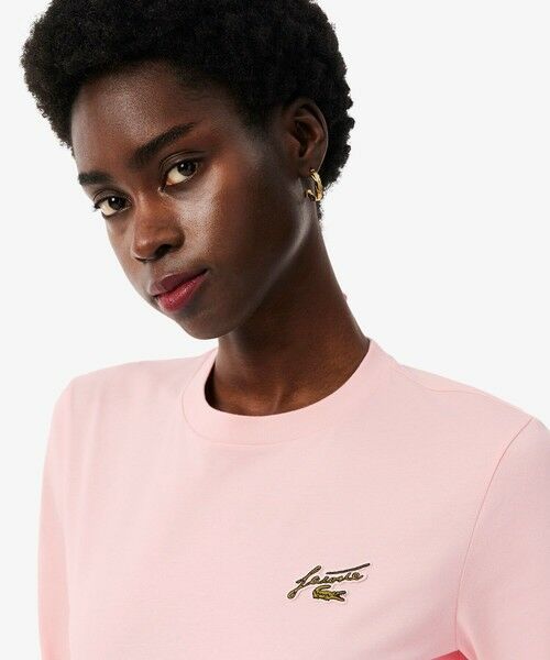 LACOSTE / ラコステ Tシャツ | シグネチャーワッペンロングスリーブTシャツ | 詳細3