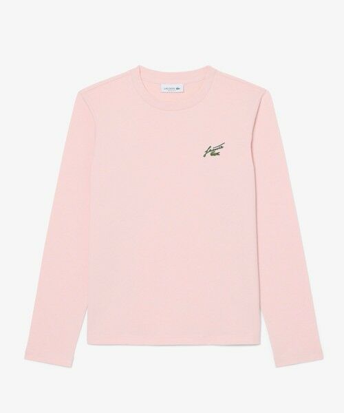 LACOSTE / ラコステ Tシャツ | シグネチャーワッペンロングスリーブTシャツ | 詳細5