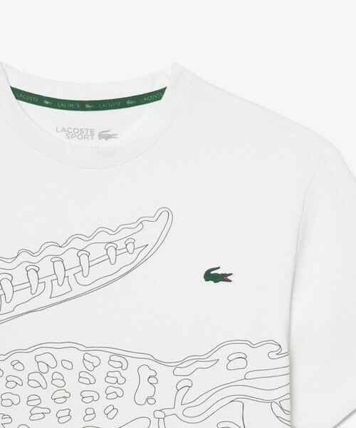 LACOSTE / ラコステ Tシャツ | オーバーサイズワニグラフィックウルトラドライTシャツ | 詳細1