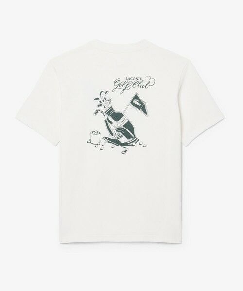 LACOSTE / ラコステ Tシャツ | ゴルフクラブグラフィック ウルトラドライTシャツ | 詳細1