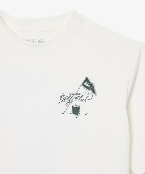 LACOSTE / ラコステ Tシャツ | ゴルフクラブグラフィック ウルトラドライTシャツ | 詳細2