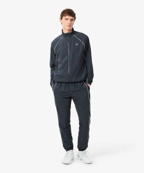 LACOSTE / ラコステ チノ・ワークパンツ | 配色パイピング撥水トラックパンツ | 詳細14