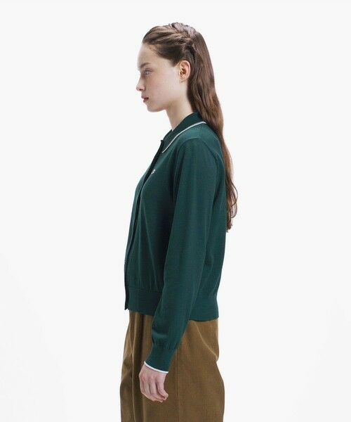 LACOSTE / ラコステ カーディガン・ボレロ | 配色ラインディテールニットポロカーディガン | 詳細6