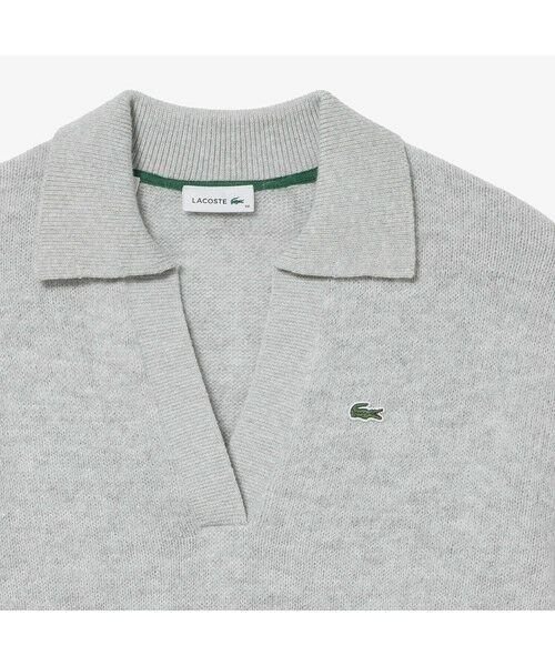 LACOSTE / ラコステ ニット・セーター | ラメミックススキッパーニットプルオーバー | 詳細7