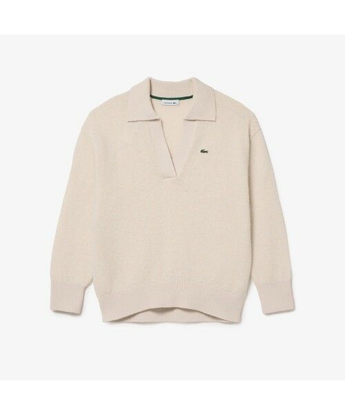 LACOSTE / ラコステ ニット・セーター | ラメミックススキッパーニットプルオーバー | 詳細13