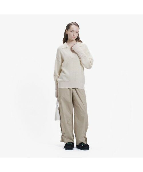 LACOSTE / ラコステ ニット・セーター | ラメミックススキッパーニットプルオーバー | 詳細15