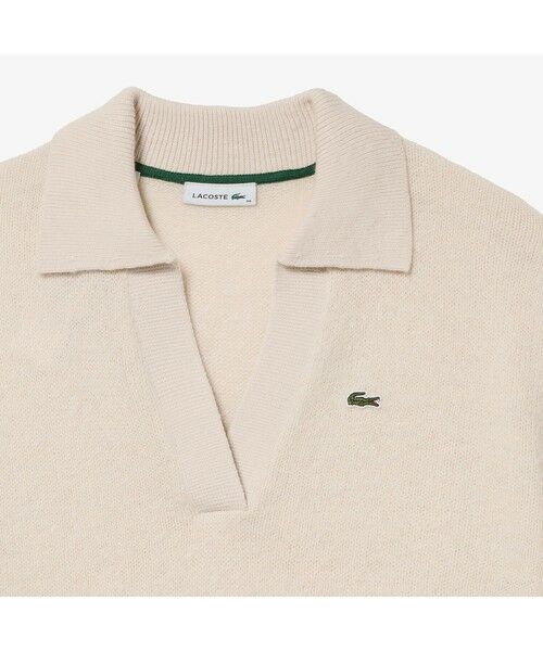LACOSTE / ラコステ ニット・セーター | ラメミックススキッパーニットプルオーバー | 詳細17