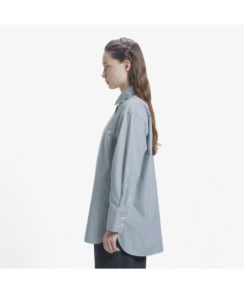 LACOSTE / ラコステ シャツ・ブラウス | ストライプロングシャツ | 詳細4