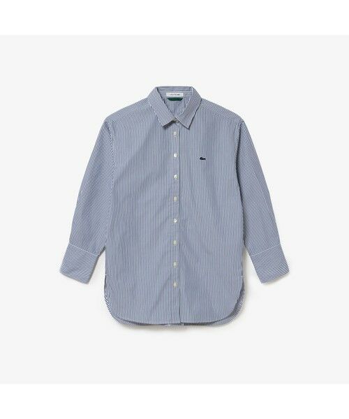 LACOSTE / ラコステ シャツ・ブラウス | ストライプロングシャツ | 詳細13
