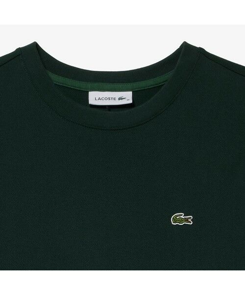 LACOSTE / ラコステ ミニ丈・ひざ丈ワンピース | ローウエストノースリーブ鹿の子ドレス | 詳細5