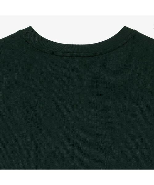 LACOSTE / ラコステ ミニ丈・ひざ丈ワンピース | ローウエストノースリーブ鹿の子ドレス | 詳細6
