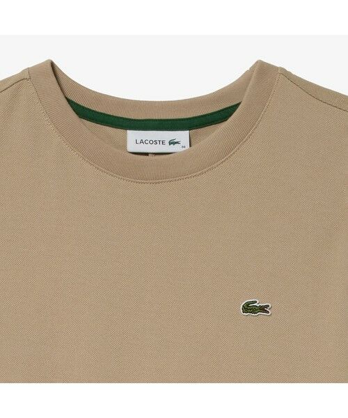 LACOSTE / ラコステ ミニ丈・ひざ丈ワンピース | ローウエストノースリーブ鹿の子ドレス | 詳細27