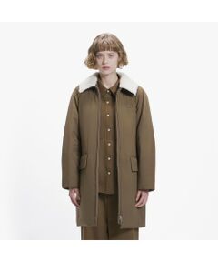 LACOSTE / ラコステ その他アウター | 2WAYボアカラー パデッドコート