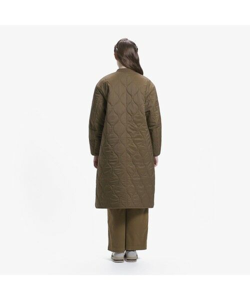 LACOSTE / ラコステ その他アウター | ウェーブキルトロング中綿コート | 詳細1
