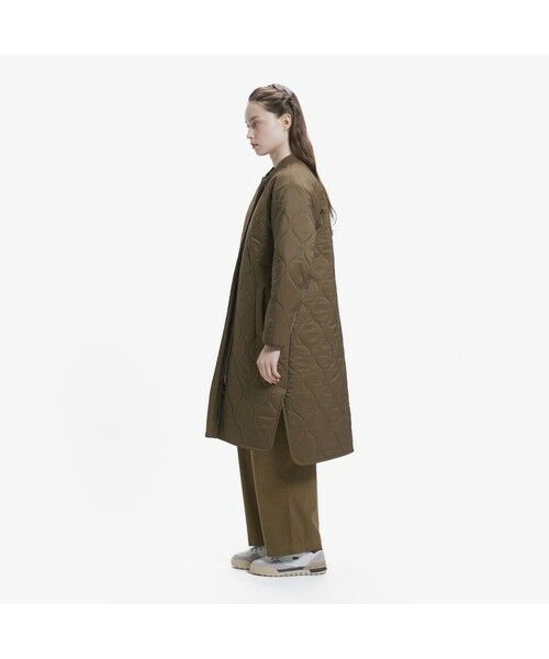 LACOSTE / ラコステ その他アウター | ウェーブキルトロング中綿コート | 詳細5