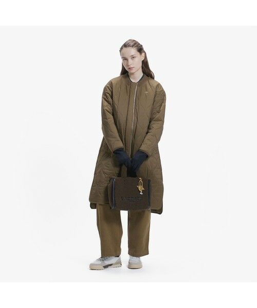 LACOSTE / ラコステ その他アウター | ウェーブキルトロング中綿コート | 詳細6