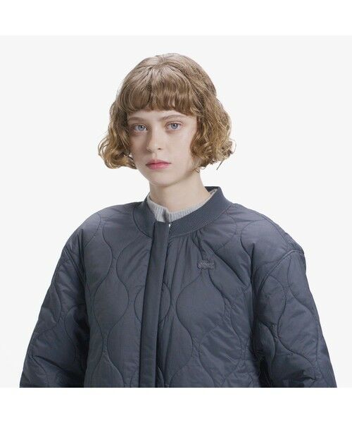 LACOSTE / ラコステ その他アウター | ウェーブキルトロング中綿コート | 詳細16