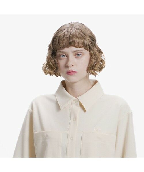 LACOSTE / ラコステ シャツ・ブラウス | ストレッチツイルミリタリーシャツ | 詳細13