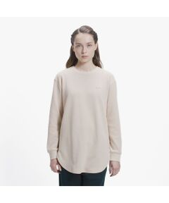 LACOSTE / ラコステ Tシャツ | ラウンドヘム ワッフルロングスリーブTシャツ