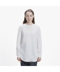 LACOSTE / ラコステ Tシャツ | ラウンドヘム ワッフルロングスリーブTシャツ