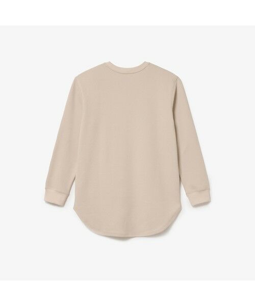 LACOSTE / ラコステ Tシャツ | ラウンドヘム ワッフルロングスリーブTシャツ | 詳細6