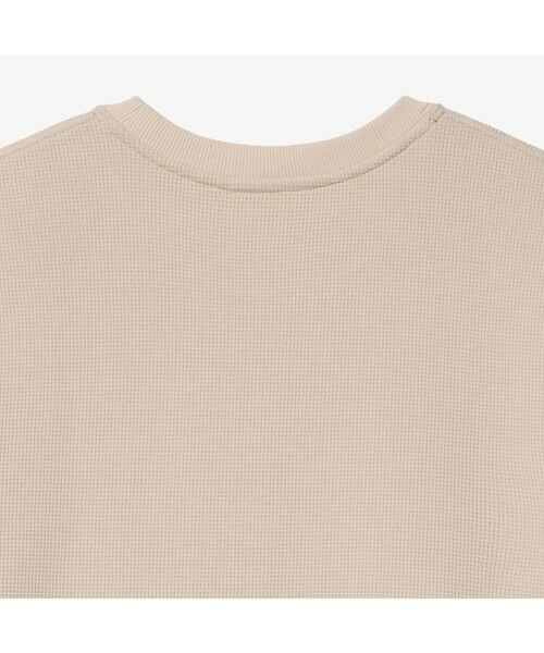 LACOSTE / ラコステ Tシャツ | ラウンドヘム ワッフルロングスリーブTシャツ | 詳細8