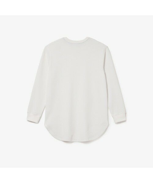 LACOSTE / ラコステ Tシャツ | ラウンドヘム ワッフルロングスリーブTシャツ | 詳細16