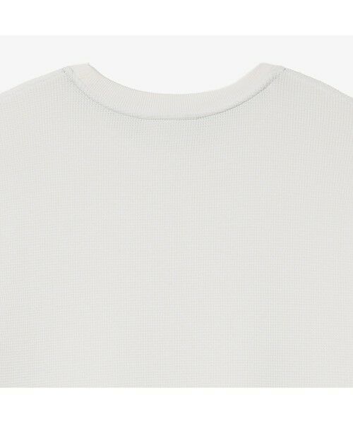 LACOSTE / ラコステ Tシャツ | ラウンドヘム ワッフルロングスリーブTシャツ | 詳細18