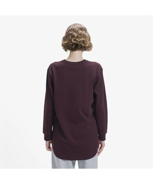 LACOSTE / ラコステ Tシャツ | ラウンドヘム ワッフルロングスリーブTシャツ | 詳細21