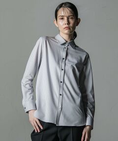 la.f...(大きいサイズ) / ラ・エフ(おおきいサイズ) シャツ・ブラウス | 【大きいサイズ】J-CAMICIEジャージシャツ≪洗濯機で洗える≫