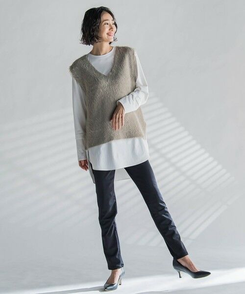 la.f...(大きいサイズ) / ラ・エフ(おおきいサイズ) その他パンツ | 【WEB限定/大きいサイズ/新色追加】モデルチェンジ37.5ハイテンションパンツ≪洗濯機で洗える≫ | 詳細29