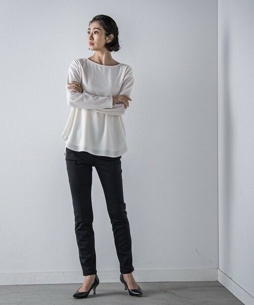 la.f...(大きいサイズ) / ラ・エフ(おおきいサイズ) その他パンツ | 【WEB限定/大きいサイズ/新色追加】モデルチェンジ37.5ハイテンションパンツ≪洗濯機で洗える≫ | 詳細30