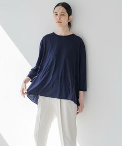 la.f...(大きいサイズ) / ラ・エフ(おおきいサイズ) カットソー | 【大きいサイズ】フレアシルエットカットソー≪洗濯機で洗える≫