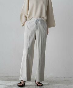 la.f...(大きいサイズ) / ラ・エフ(おおきいサイズ) その他パンツ | 【WEB限定/大きいサイズ】シェルタリングドライワイドパンツ≪洗濯機で洗える≫