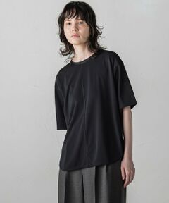 【WEB限定/大きいサイズ】バックリボンカットソー≪洗濯機で洗える≫