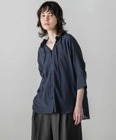 la.f...(大きいサイズ) / ラ・エフ(おおきいサイズ) シャツ・ブラウス | 【大きいサイズ】リライムライトローンブラウス≪洗濯機で洗える≫