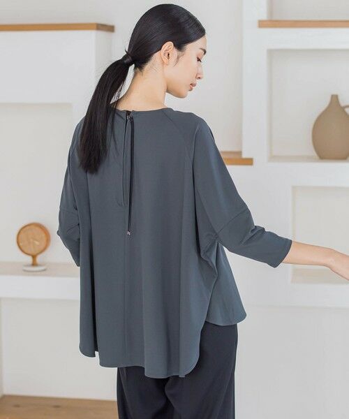 la.f...(大きいサイズ) / ラ・エフ(おおきいサイズ) カットソー | 【大きいサイズ/カタログ掲載】バックリボンマシュマロポンチカットソー≪洗濯機で洗える≫ | 詳細29