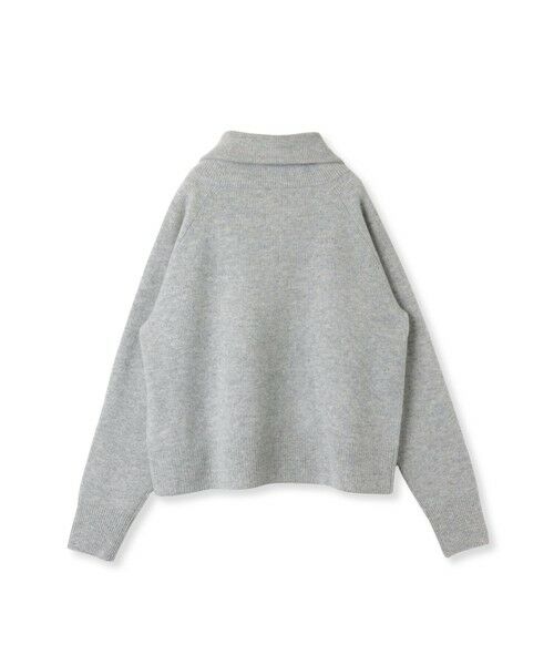 la.f...(大きいサイズ) / ラ・エフ(おおきいサイズ) ニット・セーター | 【大きいサイズ/カタログ掲載】HAMILTONダブルジップニットカーディガン | 詳細19