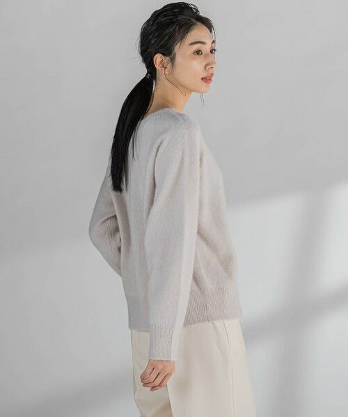la.f...(大きいサイズ) / ラ・エフ(おおきいサイズ) ニット・セーター | 【大きいサイズ】フォックスカシミヤ混ニット≪手洗い可能≫ | 詳細3