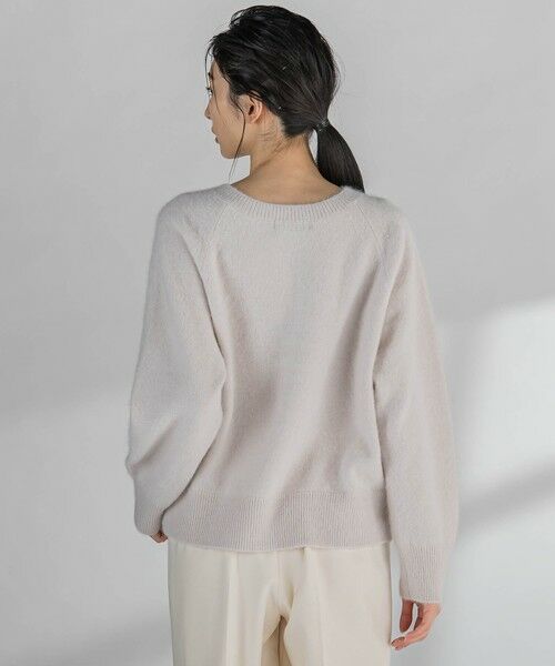 la.f...(大きいサイズ) / ラ・エフ(おおきいサイズ) ニット・セーター | 【大きいサイズ】フォックスカシミヤ混ニット≪手洗い可能≫ | 詳細4