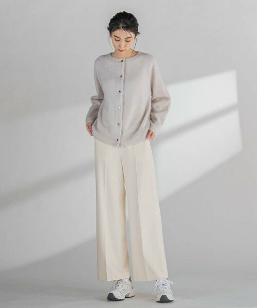 la.f...(大きいサイズ) / ラ・エフ(おおきいサイズ) ニット・セーター | 【大きいサイズ】フォックスカシミヤ混ニット≪手洗い可能≫ | 詳細8