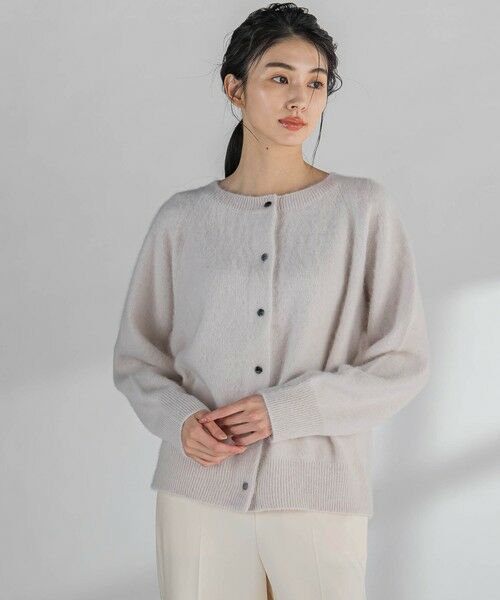 la.f...(大きいサイズ) / ラ・エフ(おおきいサイズ) ニット・セーター | 【大きいサイズ】フォックスカシミヤ混ニット≪手洗い可能≫ | 詳細2