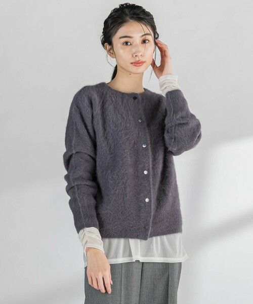 la.f...(大きいサイズ) / ラ・エフ(おおきいサイズ) ニット・セーター | 【大きいサイズ】フォックスカシミヤ混ニット≪手洗い可能≫ | 詳細22